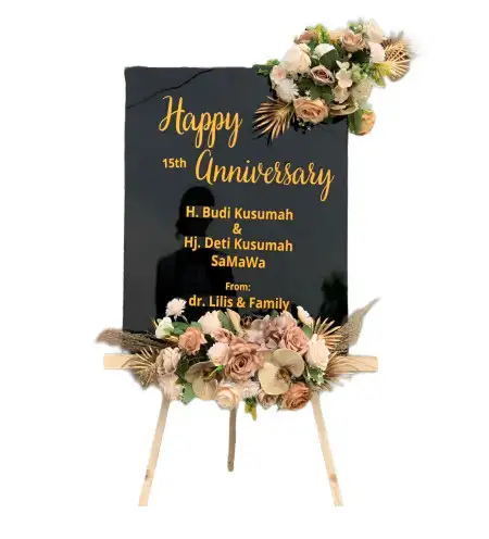 Papan Bunga Akrilik Kamarang