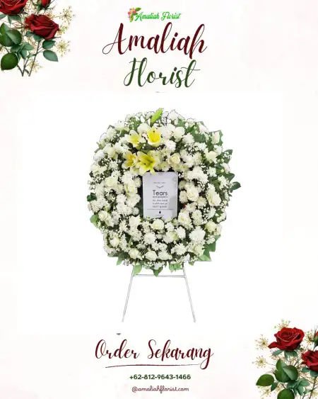 Krans Bunga Duka Kamarang